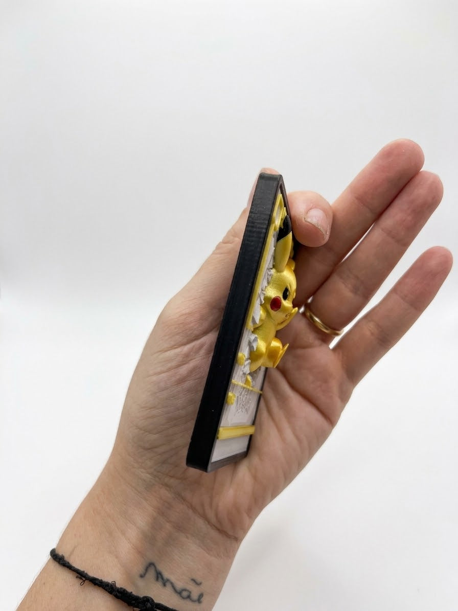 Pikachu - Carta Pokémon 3D