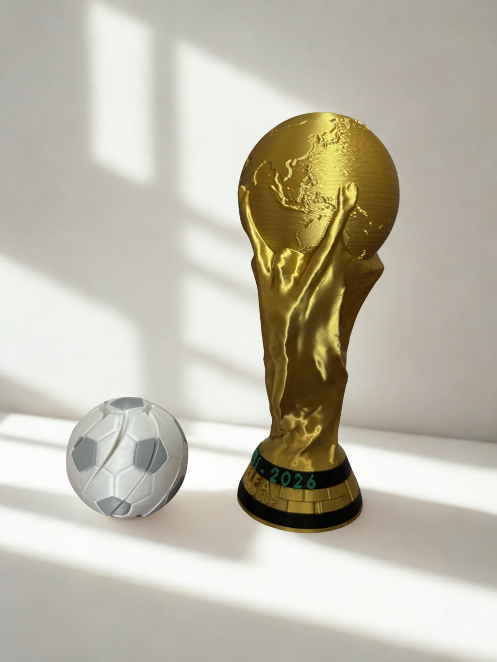 Kit Torcedor Campeão – Bola Sensorial + Taça Personalizada