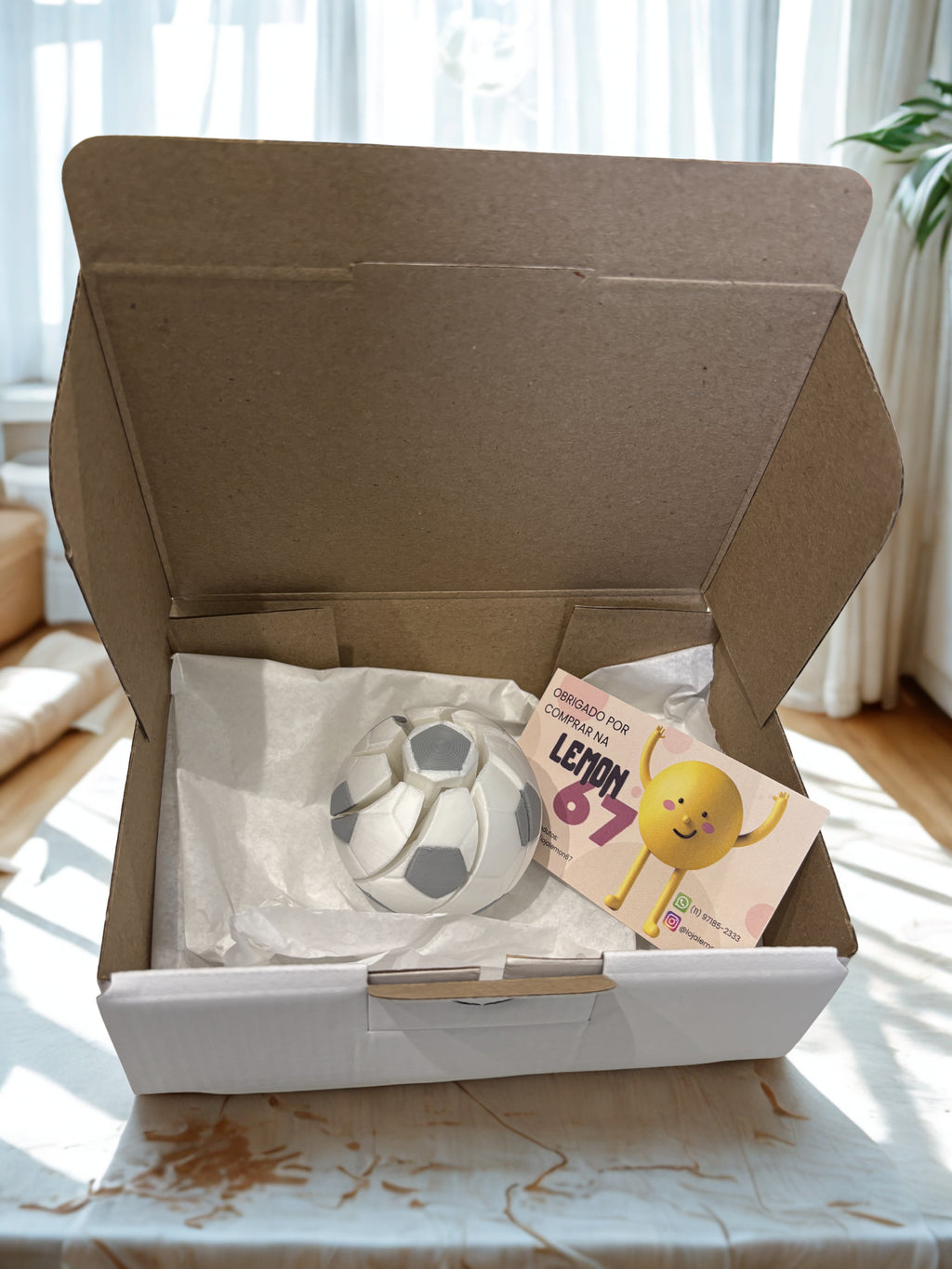 Bola Futebol Sensorial Multi-Painéis