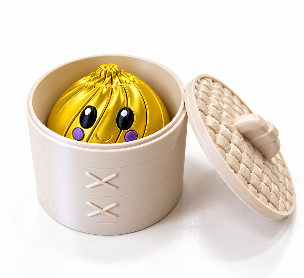 Dumpling Sensorial com Caixa - Dourado