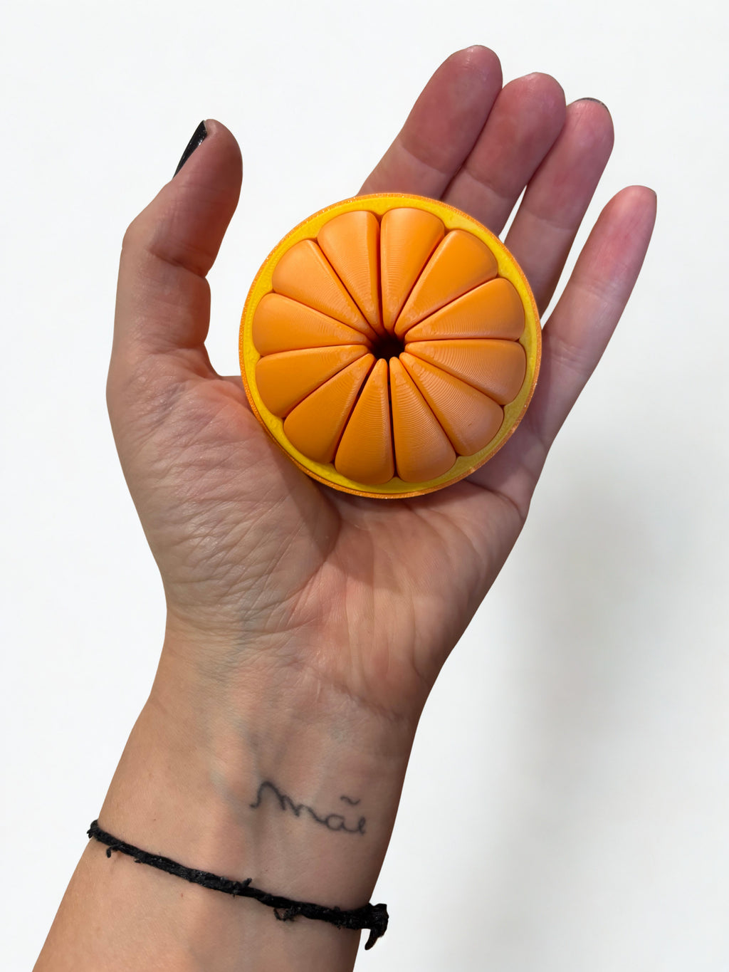 Tangerina Sensorial - Fidget Toy Antiestresse - Lemon 67, detalhe 4