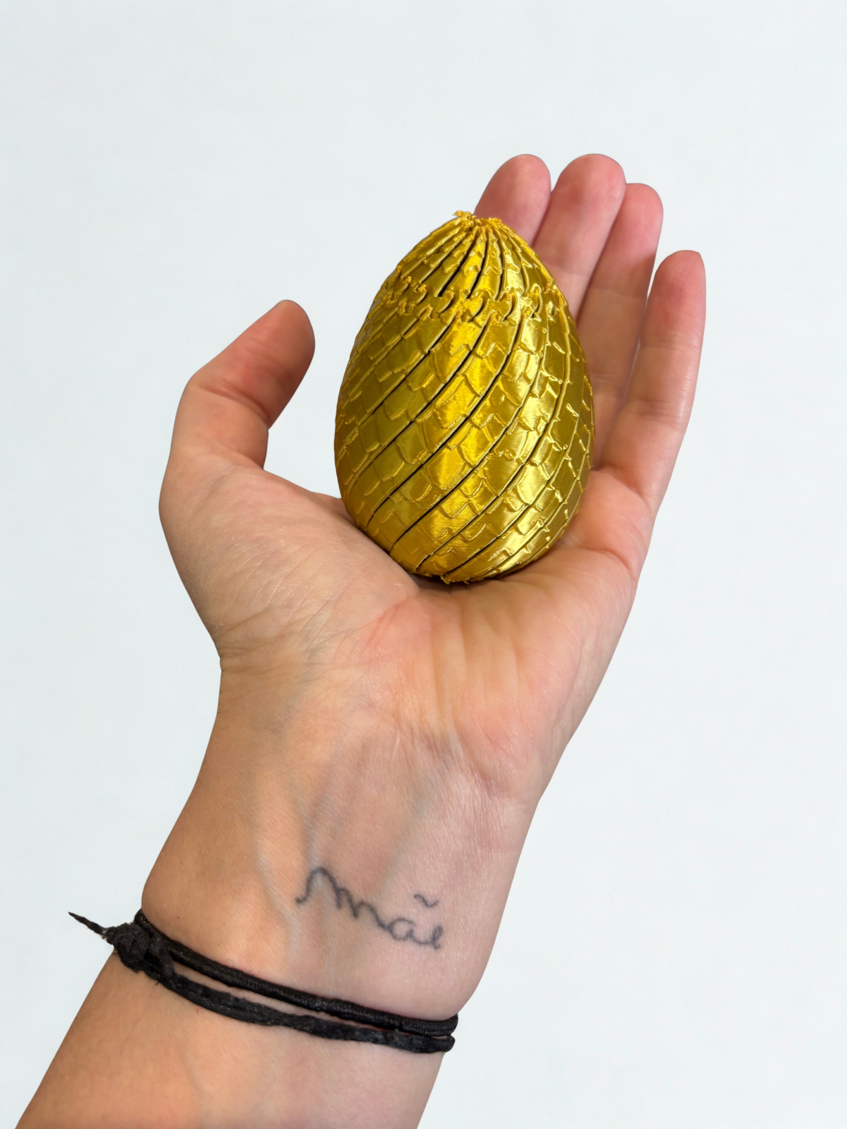 Ovo de Dragão Articulado - Dourado - Lemon 67, detalhe 2
