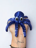 Polvo Articulado - Azul Marinho/Branco