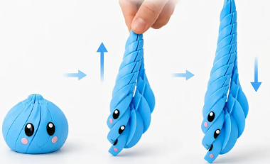 Dumpling Sensorial - Azul - Lemon 67, detalhe 2