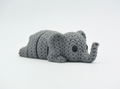 Elefante Ben - Bichinho Sensorial Articulado de Crochê