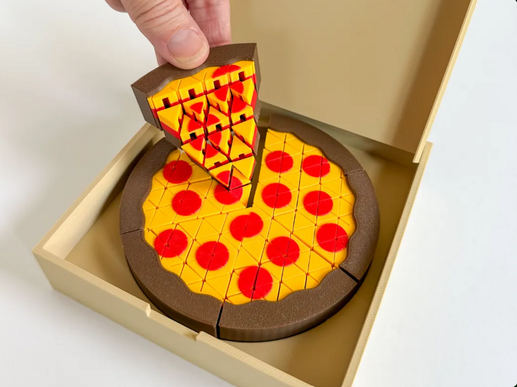Pizza Sensorial Fatiada - Fidget Toy Antiestresse - Lemon 67