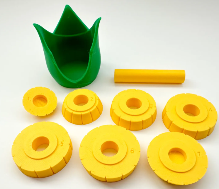 Espiga de Milho - Brinquedo Sensorial Articulado - Lemon 67, detalhe 2