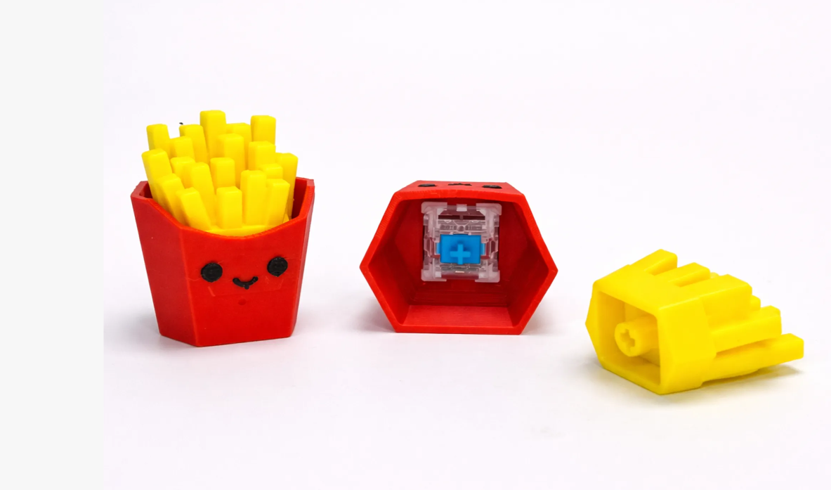 Chaveiro Batata Frita Clicker