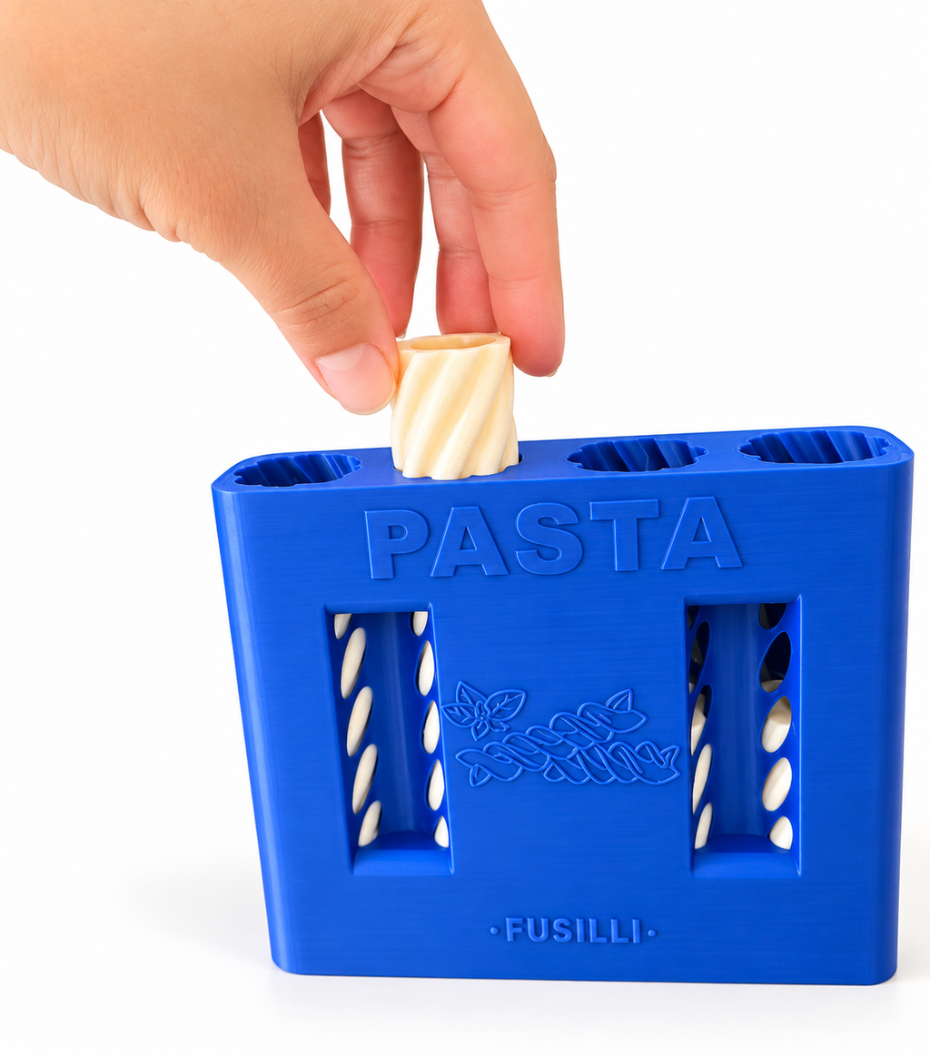 Macarrão Sensorial Fusilli - Azul