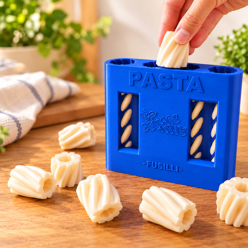 Macarrão Sensorial Fusilli - Azul