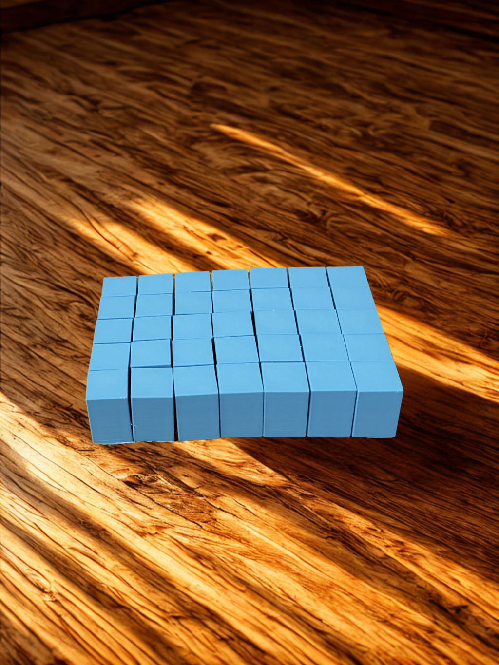 Bloco Pixel Sensorial - Azul