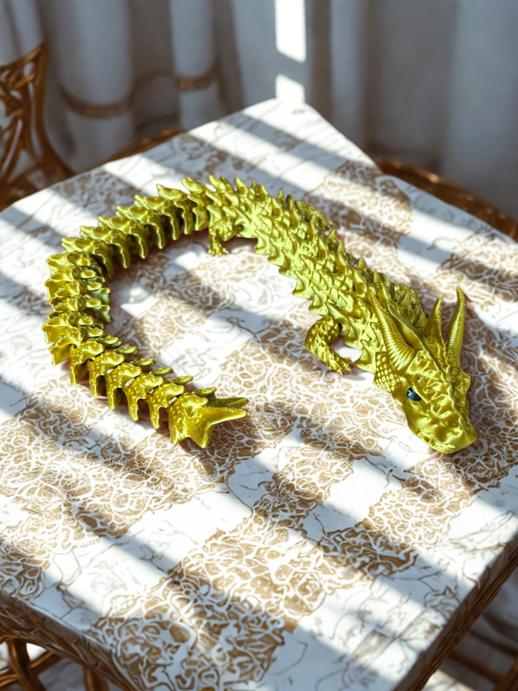 Dragão de Espinhos Articulado - Tamanho G