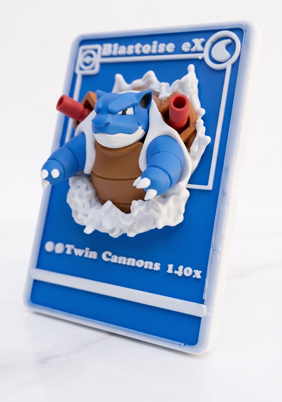 Blastoise - Carta Pokémon 3D