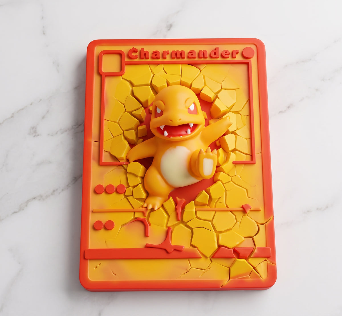 Charmander - Carta Pokémon 3D