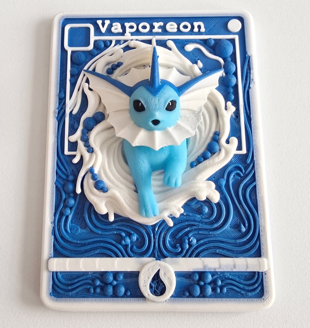 Vaporean - Carta Pokémon 3D