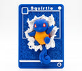 Squirtle - Carta Pokémon 3D - Lemon 67