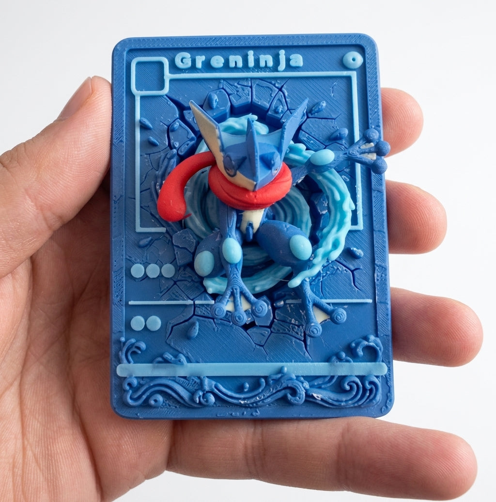 Greninja - Carta Pokémon 3D - Lemon 67