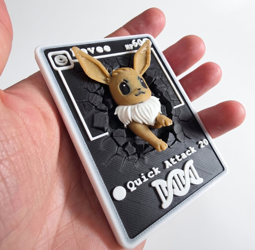 Eevee - Carta Pokémon 3D - Lemon 67