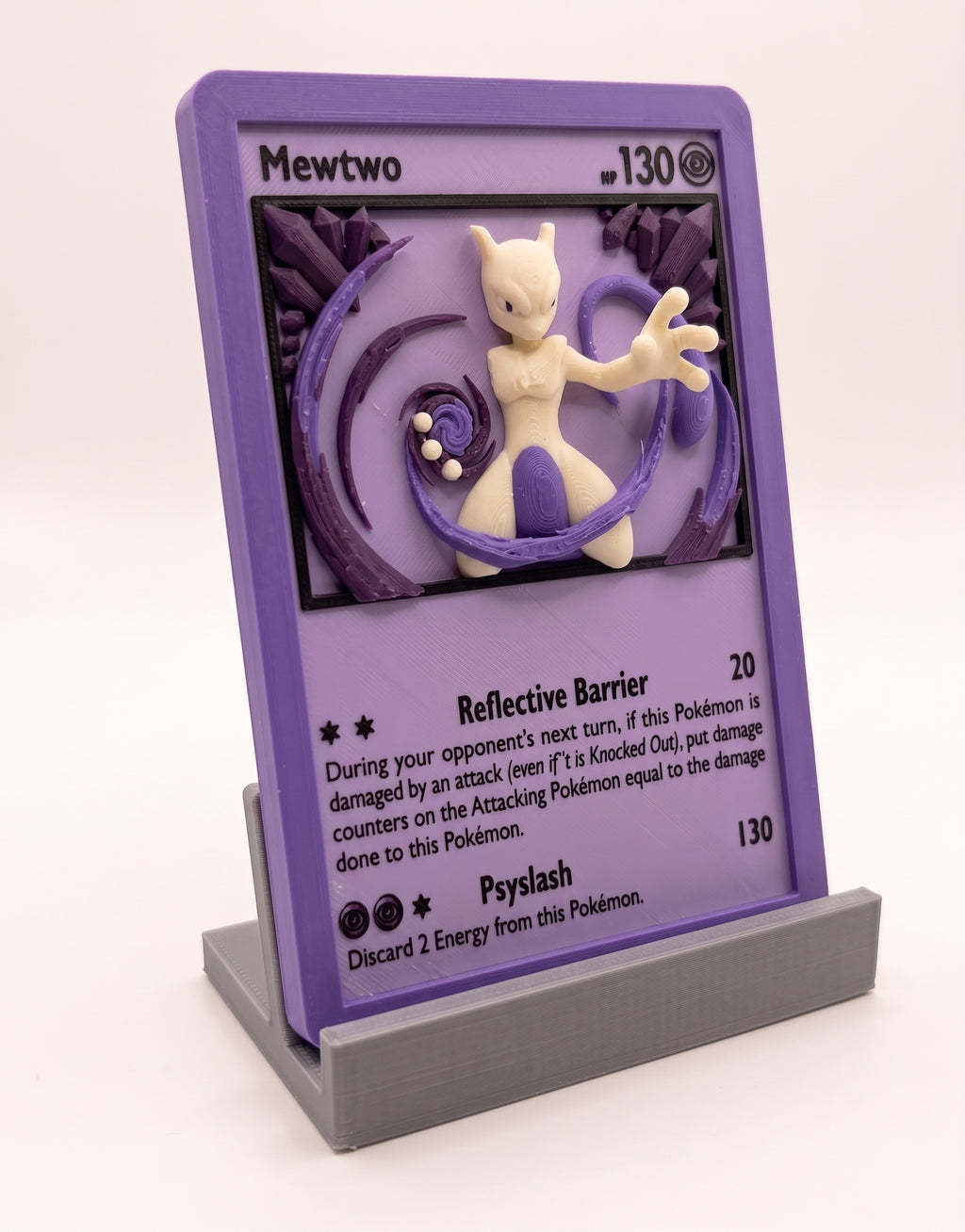 Mewtwo - Carta Pokémon 3D