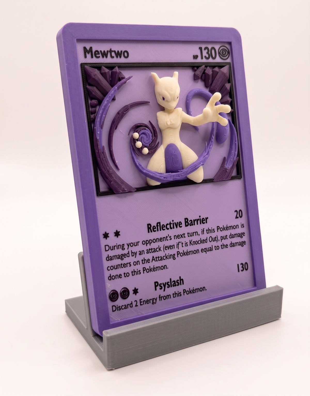 Mewtwo - Carta Pokémon 3D