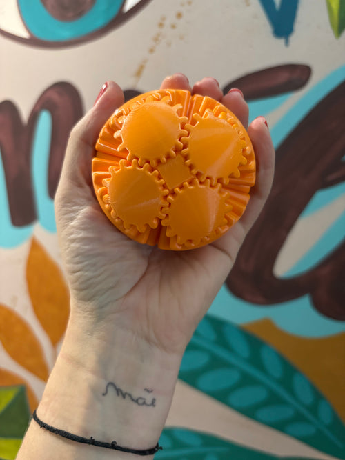 Bola de Engrenagens - Laranja - Lemon 67, detalhe 2