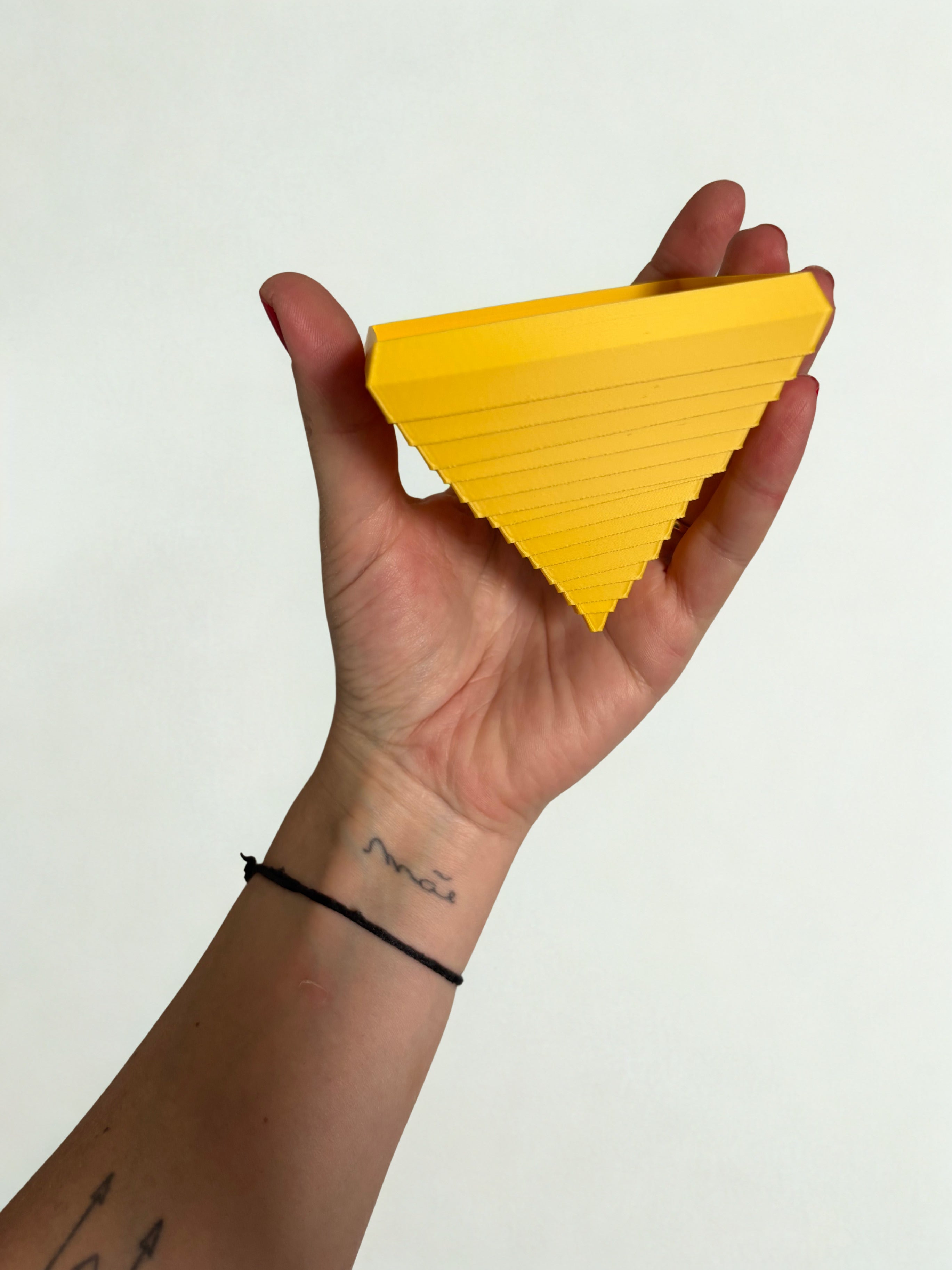 Placa de Foco Cascata - Amarelo