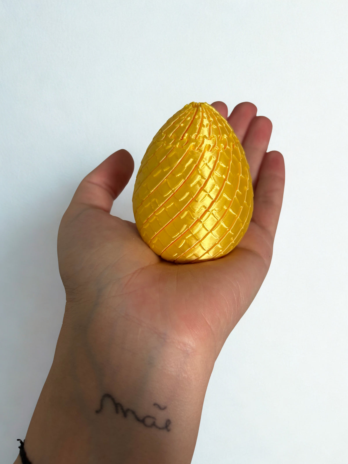 Ovo de Dragão Articulado - Amarelo Brilhante - Lemon 67