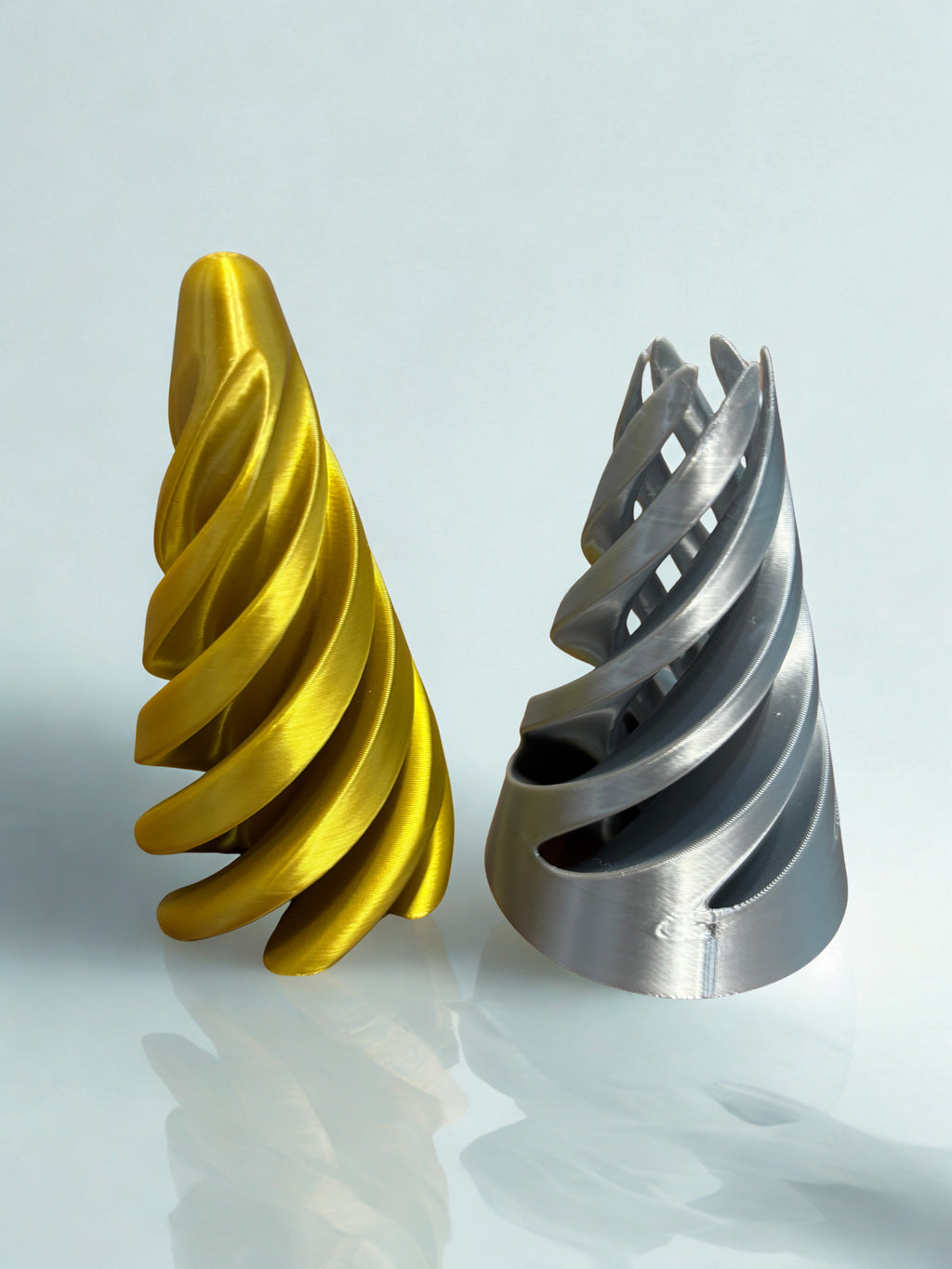 Cone Infinito - Prata & Dourado - Lemon 67, detalhe 2