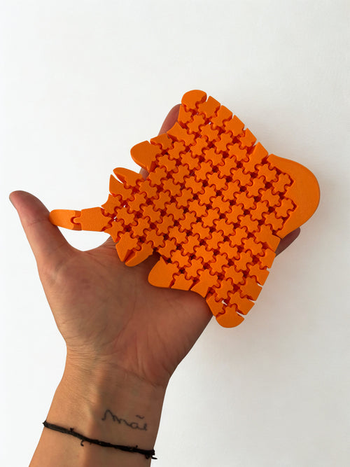 Arraia Articulada - Laranja - Lemon 67, detalhe 2