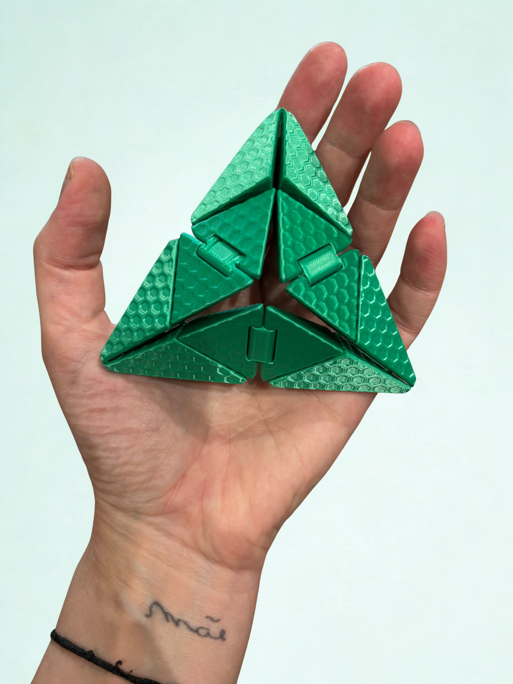 Cubo Origami - Verde