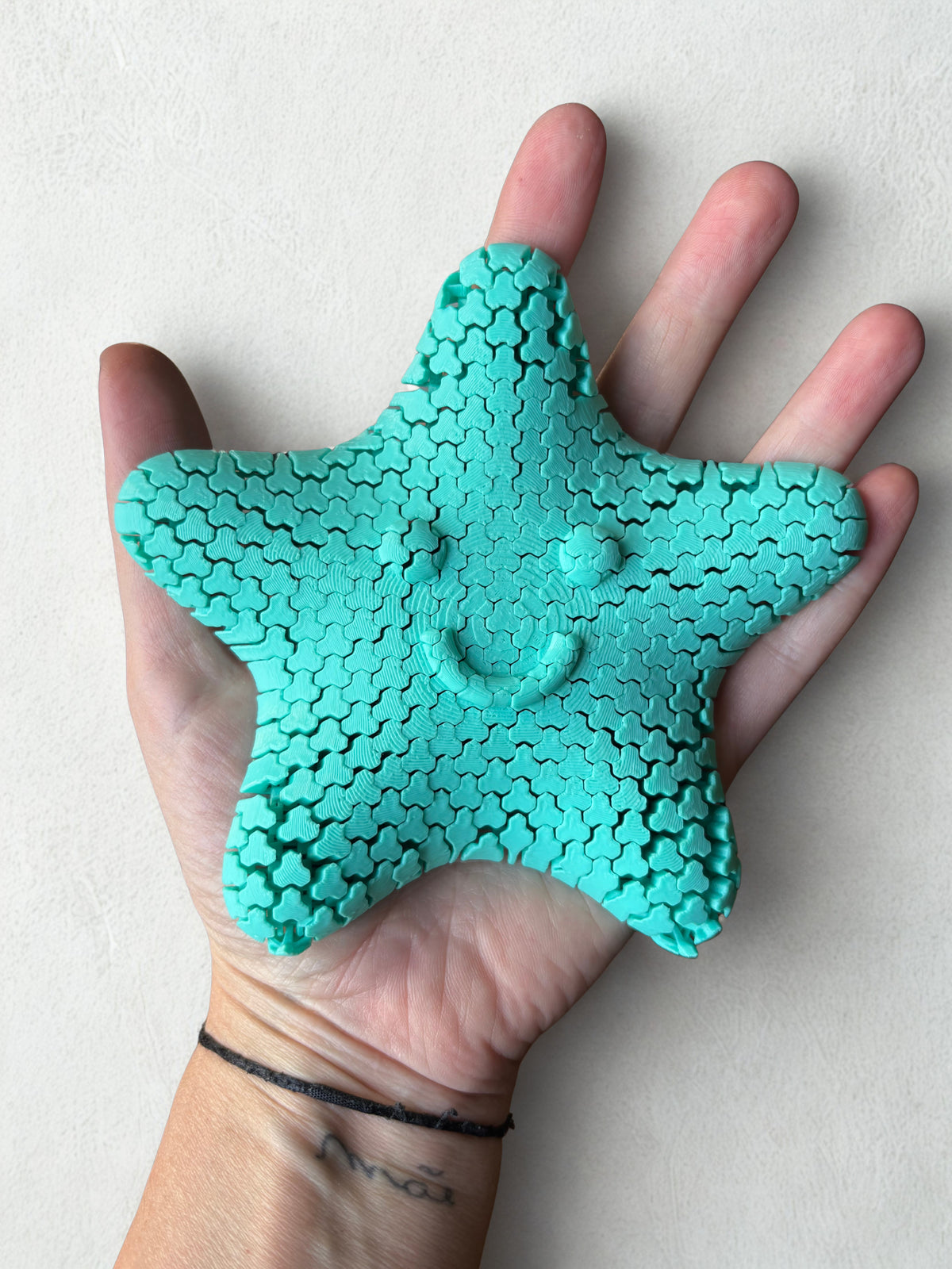 Estrela de Foco Infinito Sorriso - Verde Água