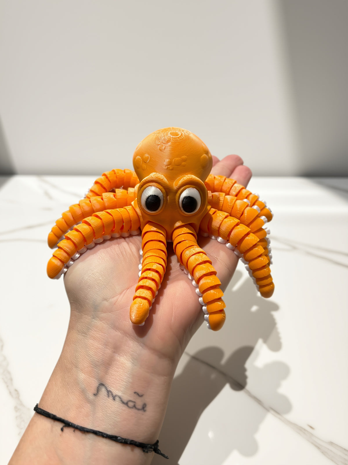 Polvo Articulado - Laranja/Branco - Lemon 67