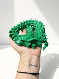 Dragão de Espinhos Articulado - Verde - Lemon 67