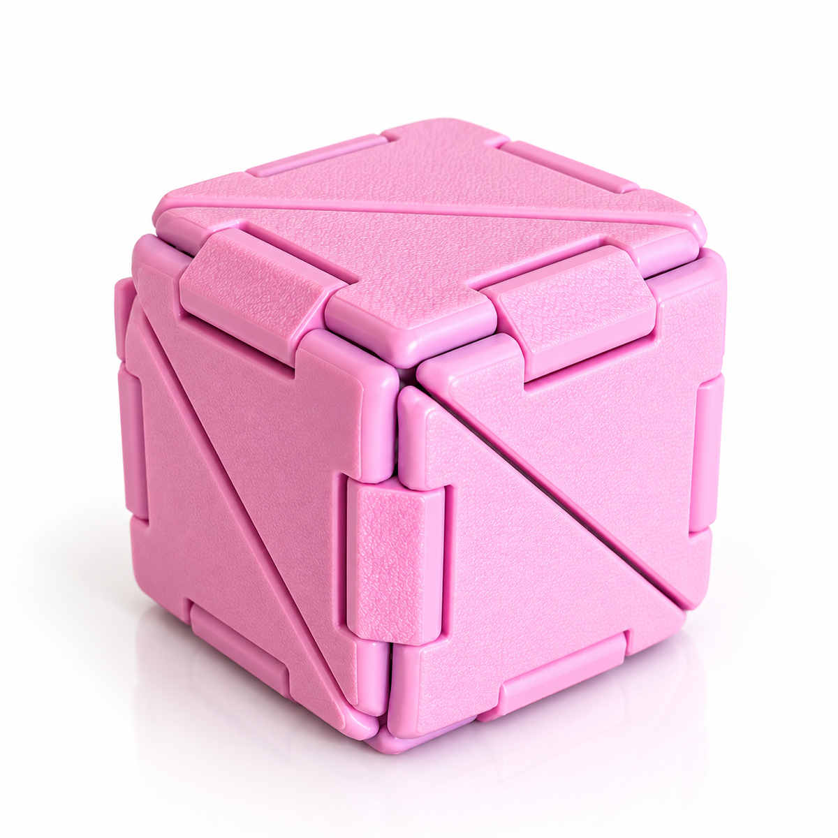 Cubo Origami - Rosa