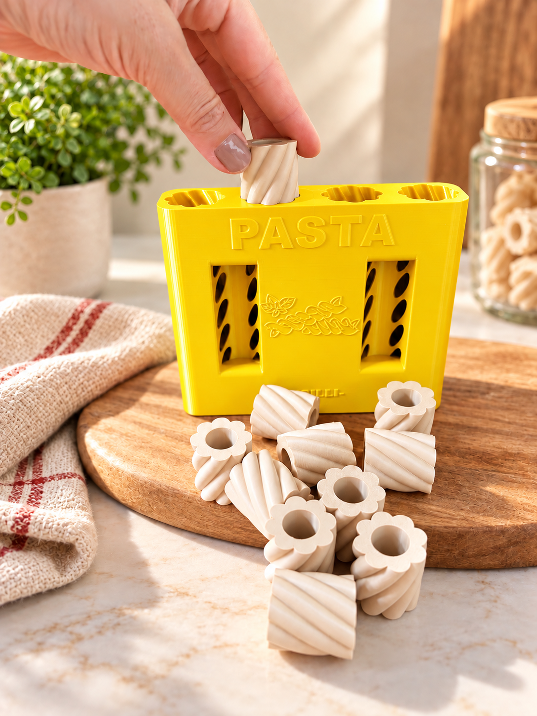 Macarrão Sensorial Fusilli - Amarelo - Lemon 67