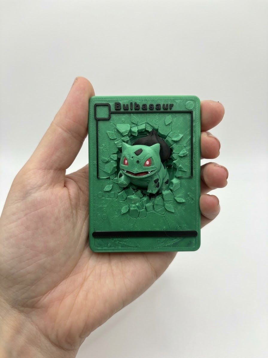 Bulbasaur - Carta Pokémon 3D