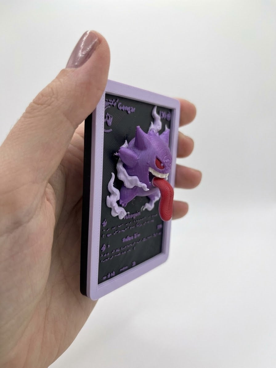Gengar - Carta Pokémon 3D