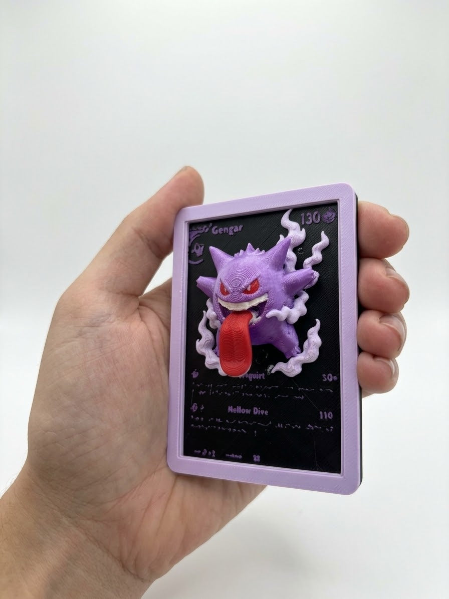 Gengar - Carta Pokémon 3D