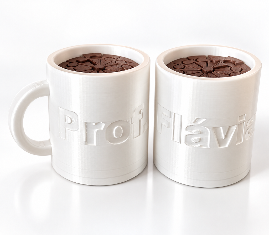 Café do Professor - Xícara de Café Infinito