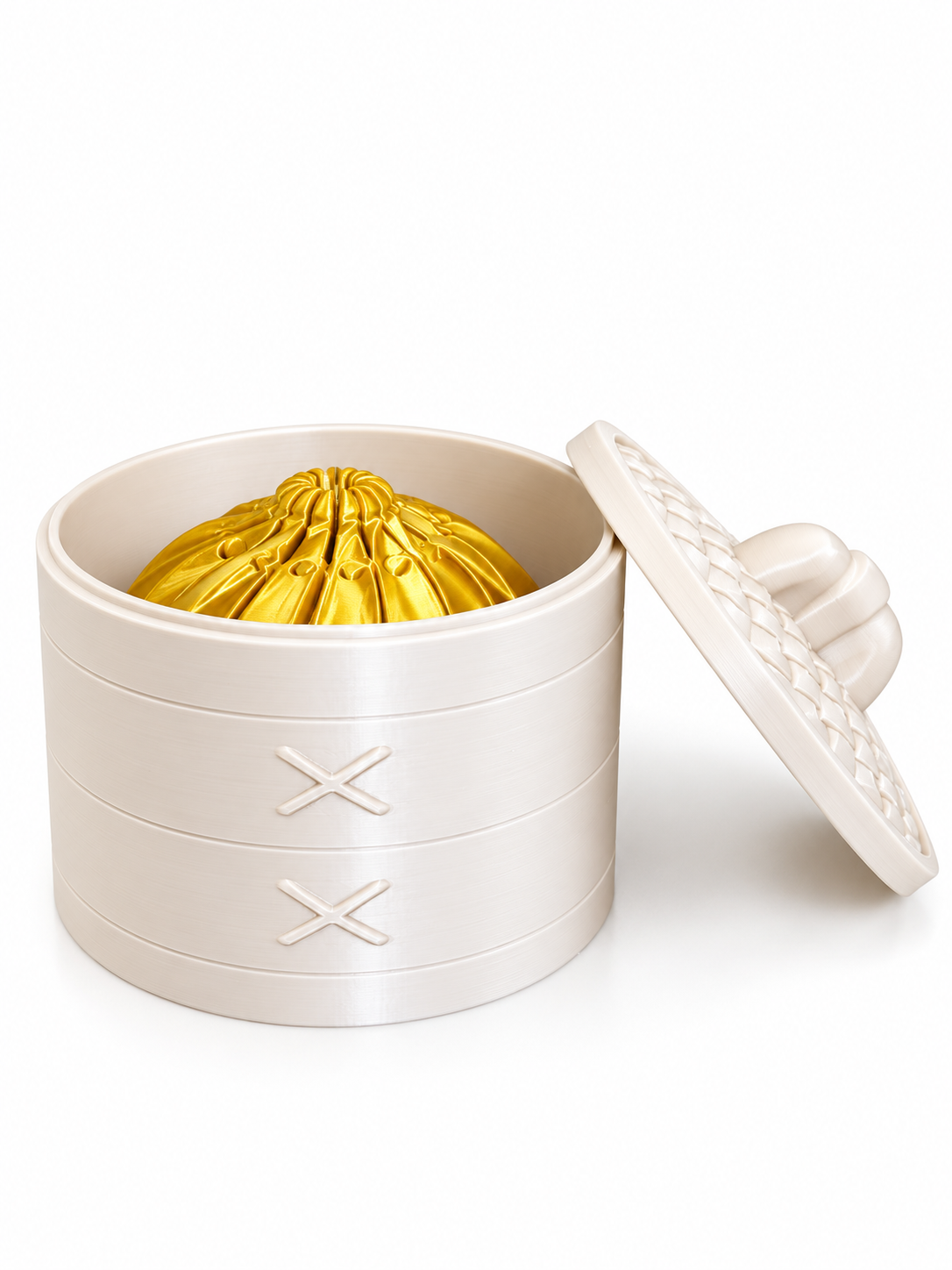 Dumpling Sensorial com Caixa - Dourado