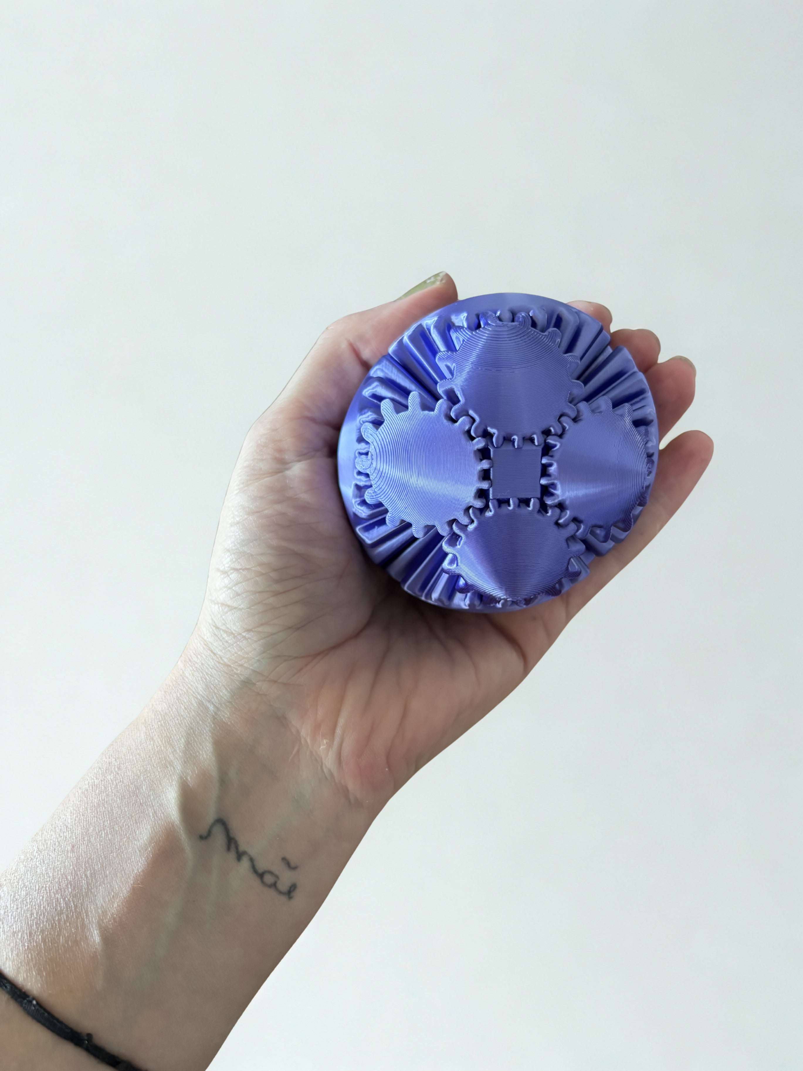 Bola de Engrenagens - Roxo