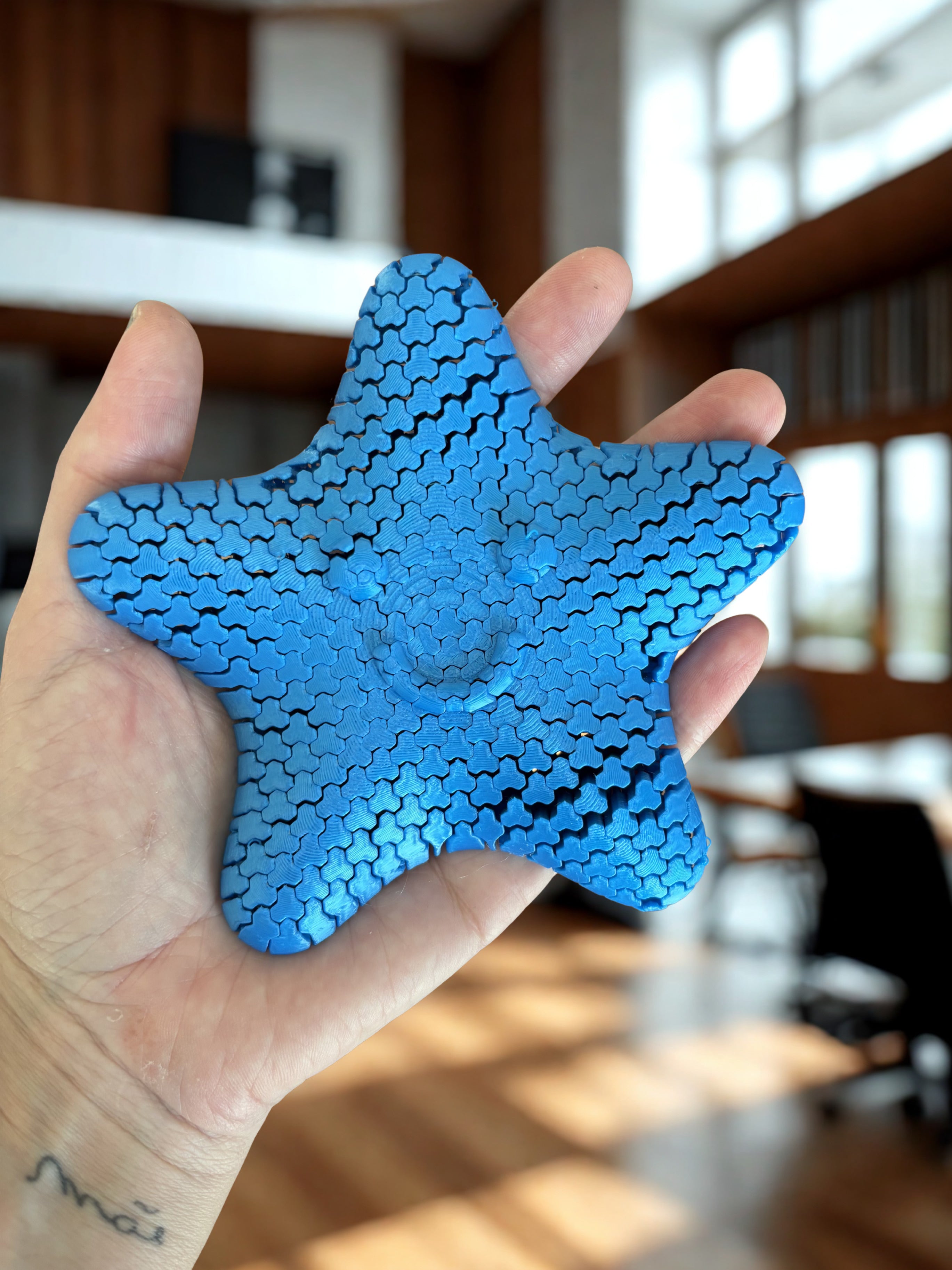Estrela de Foco Infinito Sorriso - Azul