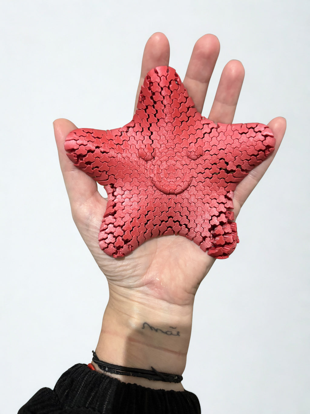 Estrela de Foco Infinito Sorriso - Vermelha