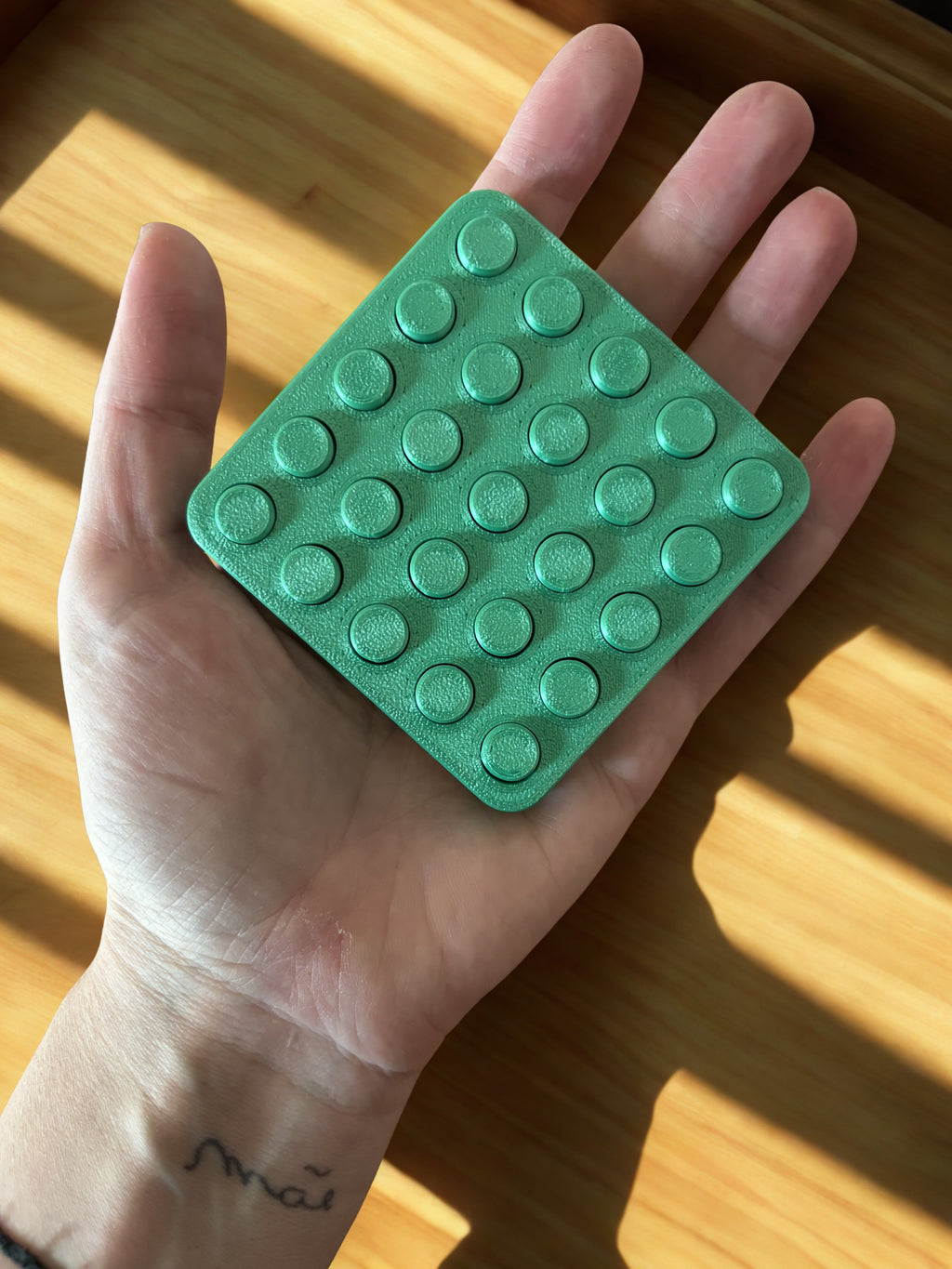 Plástico Bolha Infinito - Verde