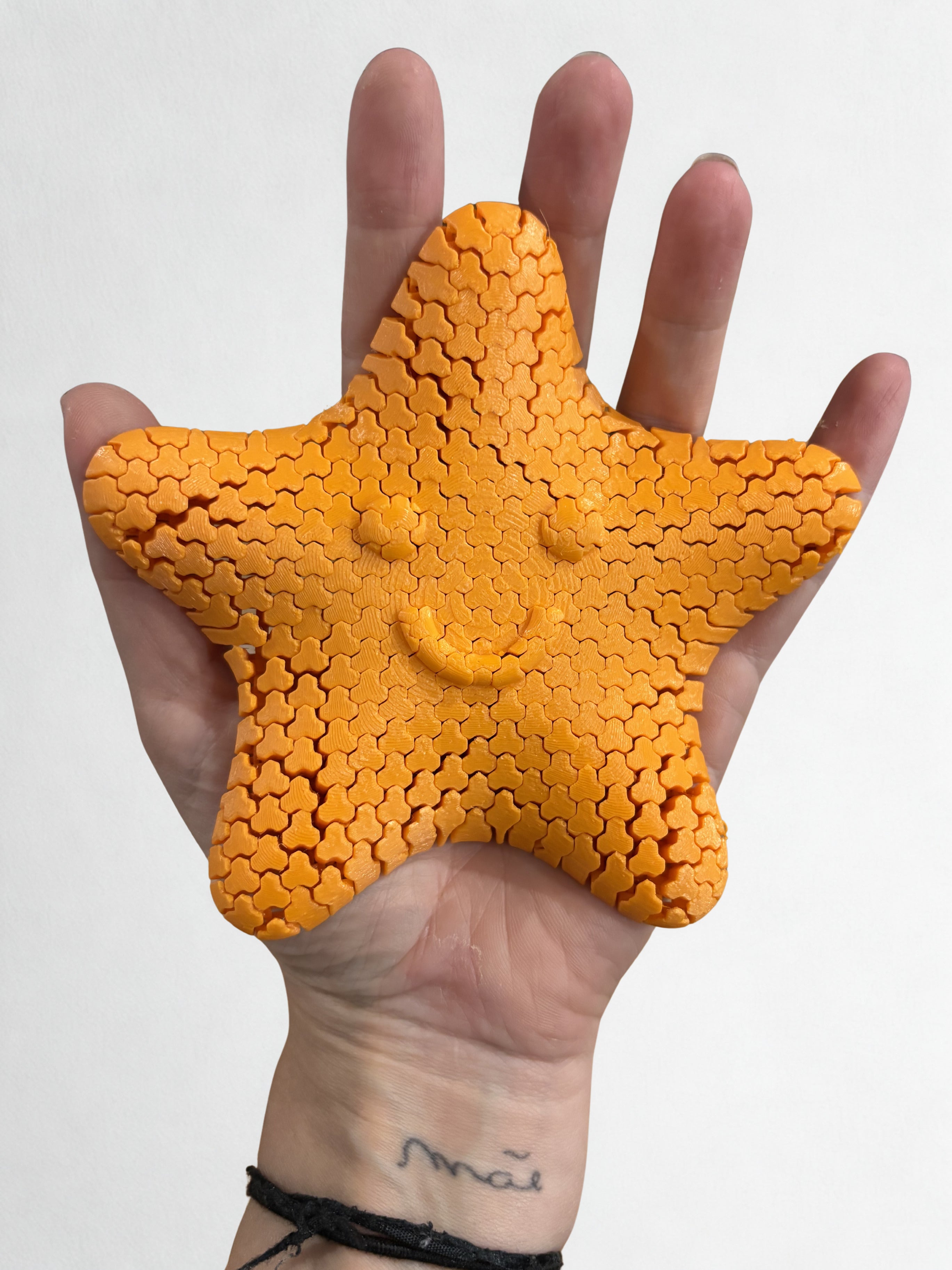 Estrela de Foco Infinito Sorriso - Laranja