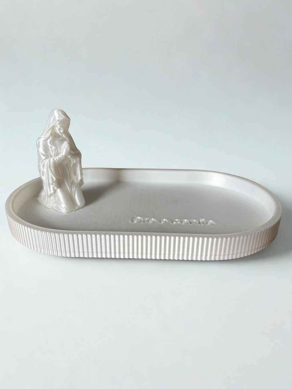 Porta-Terço Oração - Branco Off-White