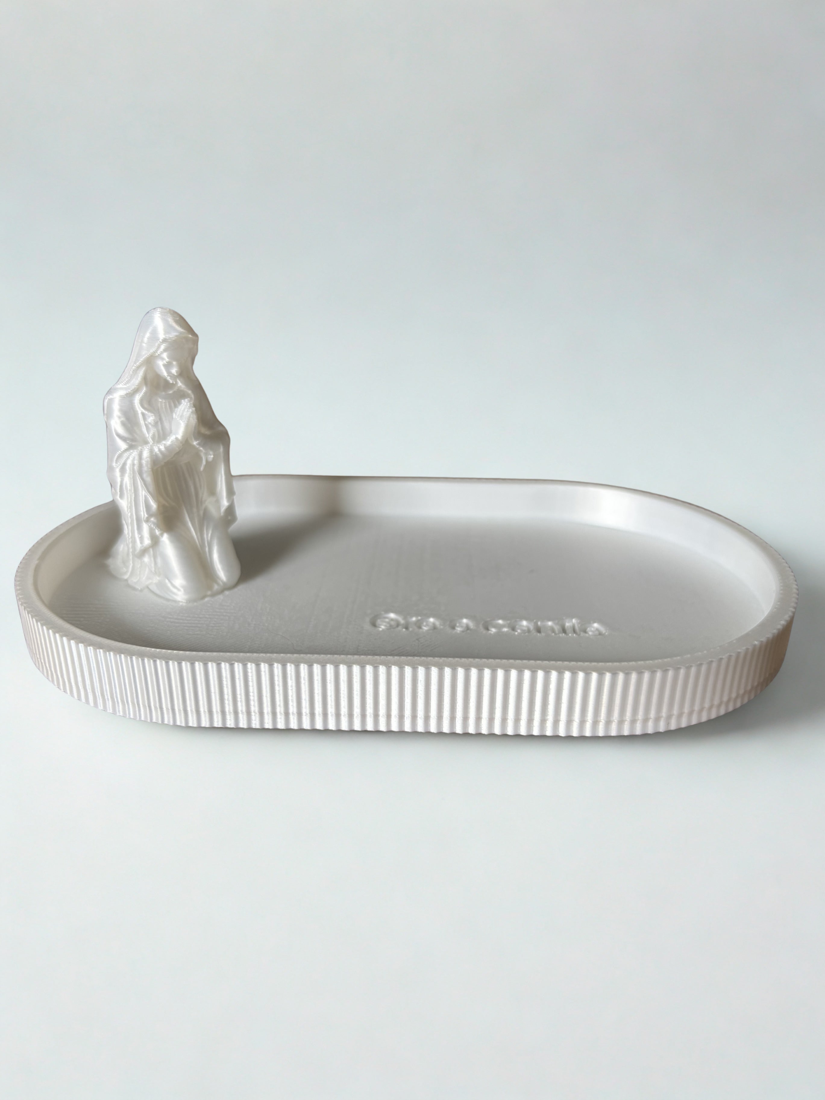 Porta-Terço Oração - Branco Off-White