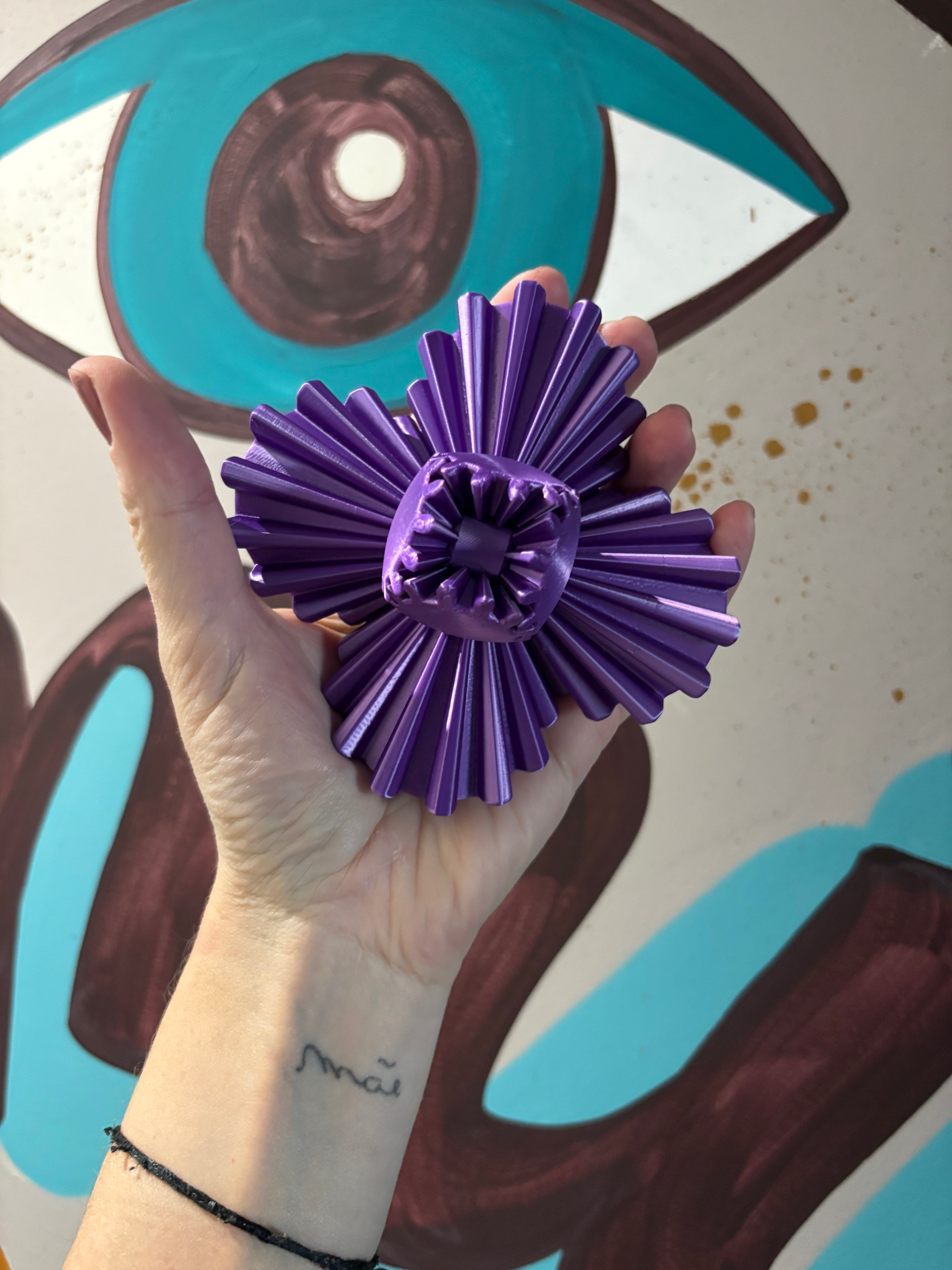 Bola de Engrenagens - Roxo
