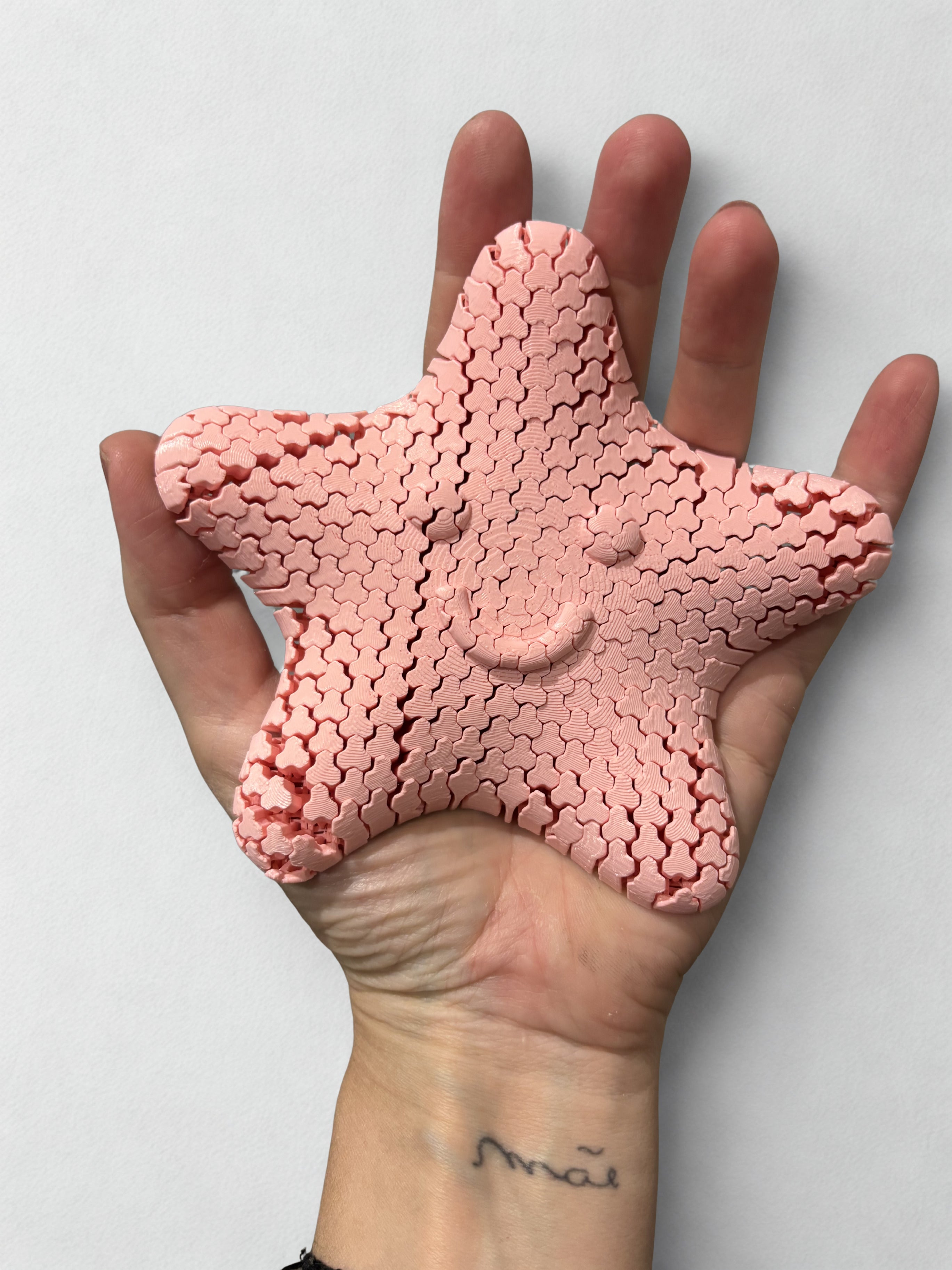 Estrela de Foco Infinito Sorriso - Rosa Claro