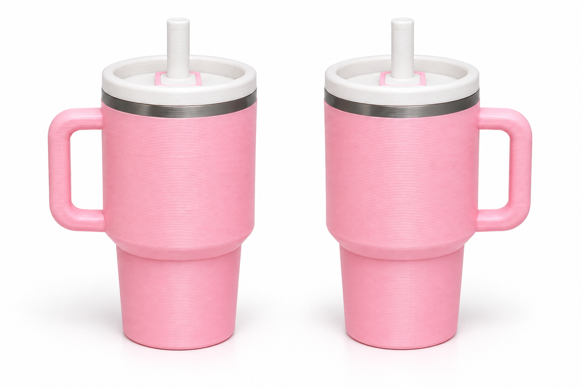 Chaveiro Garrafa Stanley Clicker - Rosa